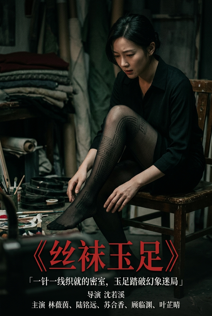 《丝袜玉足》主视觉海报